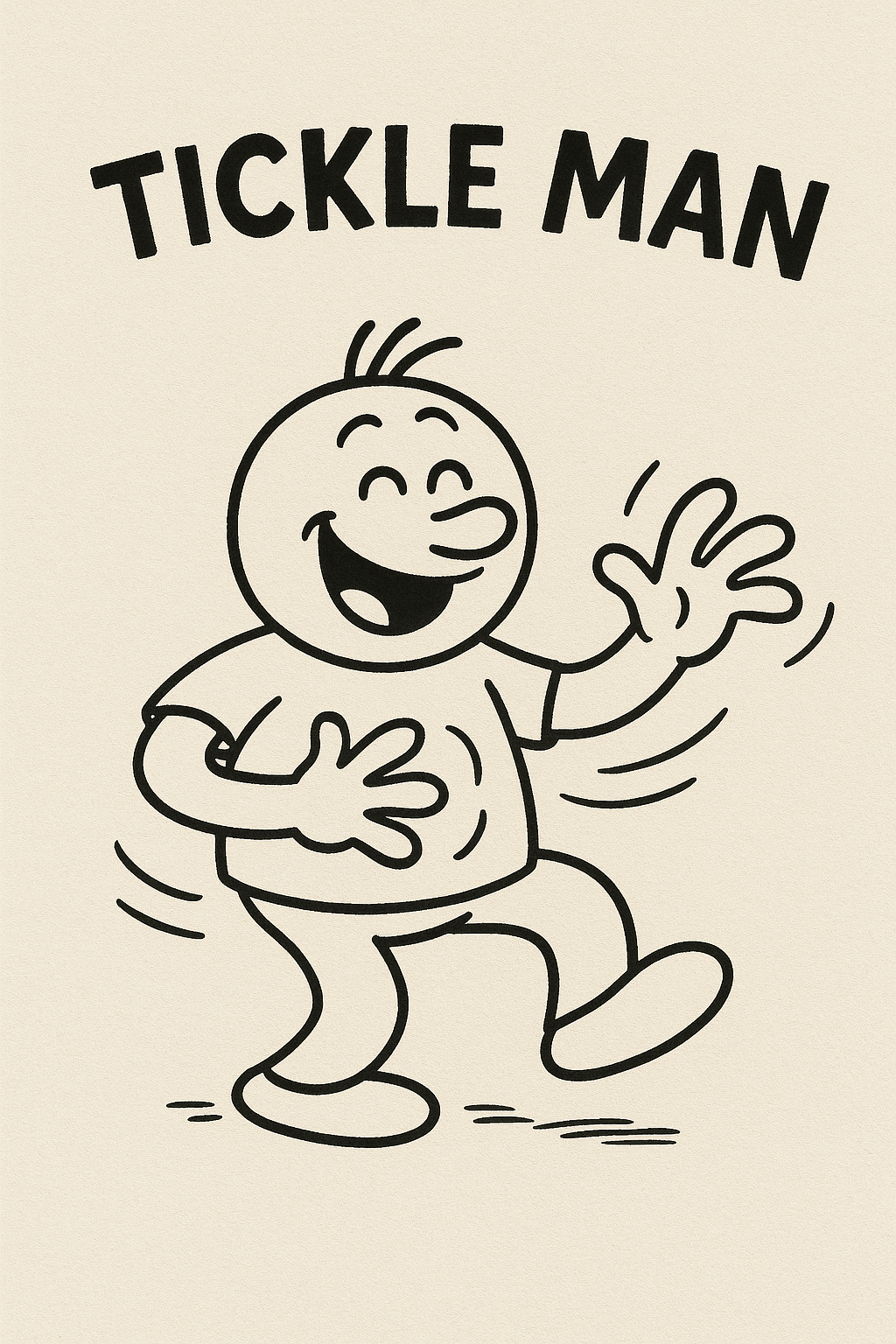 Tickle Man illustrated